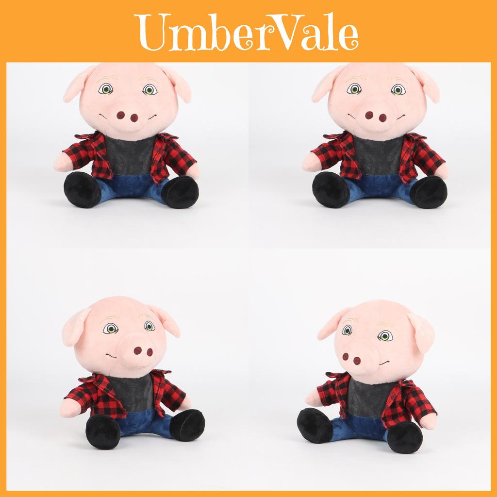 John Pork Plush Pig Doll With Short Plush Material For Home Decor And Gift