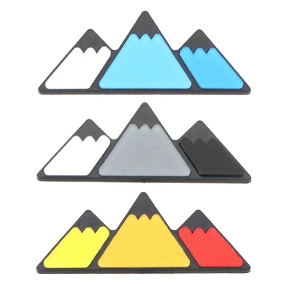 3 Colors Grille Badge Emblem For Toyota Tacoma Tundra 4Runner TRD Highlande Rav4 CHR Strip Air Inlet Auto Car Accessories