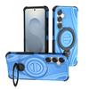 Applicable to Samsung S25Ultra Star Ring Magnetic Mobile Phone Case S25Plus Bracket Anti-drop S25 Protective Case