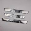 Car Accessories for Renault CLIO IV V CLIO 4 5 RS 2014~2024 Stainless Door Sill Scuff Plate Trim Kick Pedal Protectors Trim