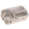 Bento Box With 3 Compartments Portable Large Capacity On-the-Go Meals