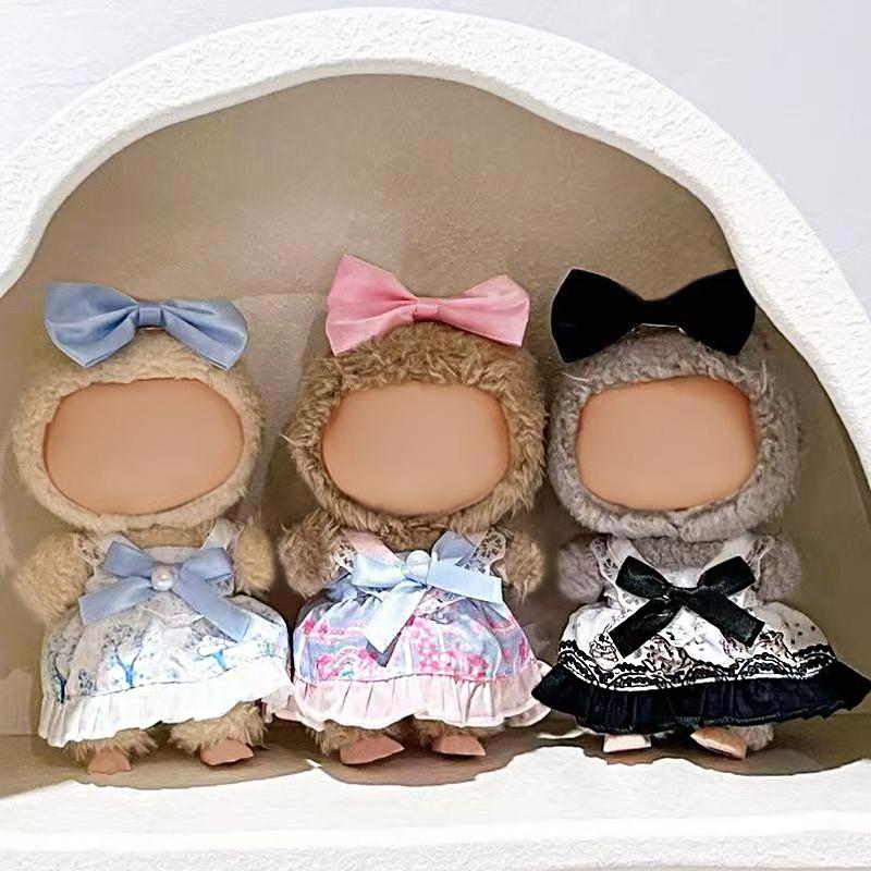 Handgefertigte Perle Niedlich Mehrere Stile Bekleidungszubehör Polyester Ankleidepuppe Lolita Puppenkleid Modestil 4 Stile