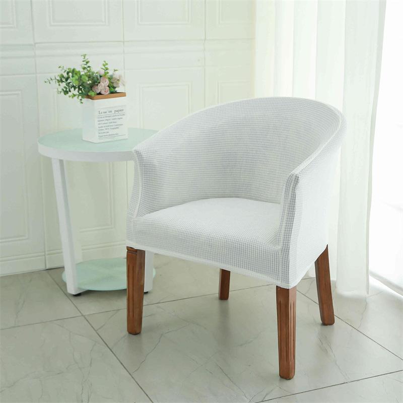 Chair Cover Universal Elastic Home Minimalist Guest Sofa Home Stool Dining Chair Cover Backrest Durable Durable 38*41cm