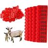 100pcs Convenient Sheep Ear Tags Multi-color Goat Ear Tags  Ear Tags for Goats