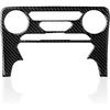 Car Carbon Fiber Dash Center Control Panel Cover Trim Interior for Ford Ranger      XLT Lariat XL Accessories