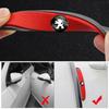4Pcs Rubber Anti Collision Strip Car Door Rearview Mirror Protector Stickers For Peugeot 2008 208 308 508 4008 408 3008 307 207