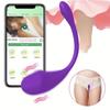 Fjernkontroll Vibrerende Egg Kraftige leker for kvinner elsker egg G Spot klitorisstimulator