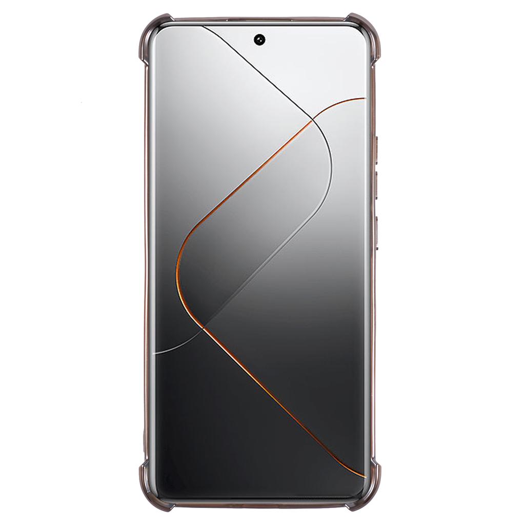 For Xiaomi 14 Pro Case Glitter TPU Phone Cover Reinforced Corners