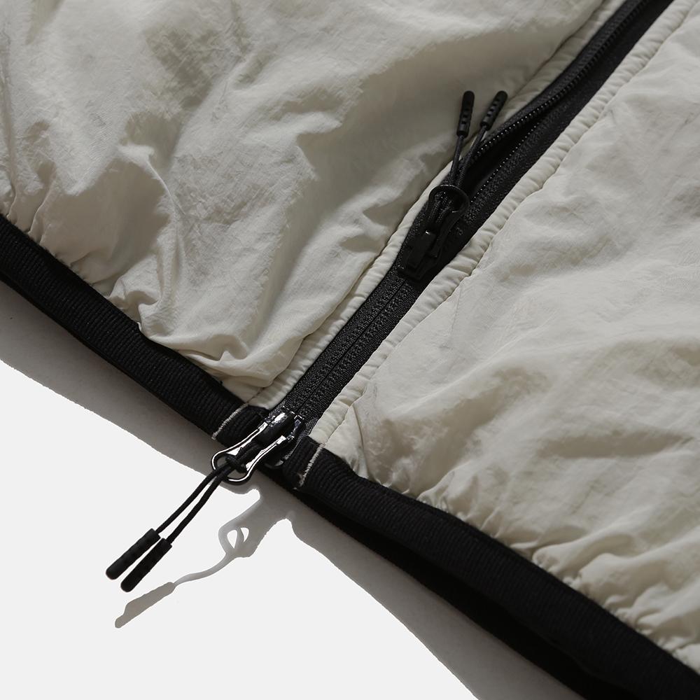 Moif [Aw25] Double-Zip Insulated Parka(Ver.2) / Oyster