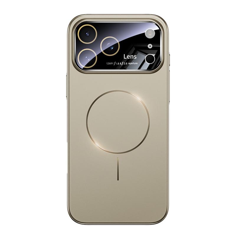 Hard PC Shockproof Protection Case For iPhone 17 Air 17 Pro Magsafe Wireless Charging Solid Color Cover For iPhone 17 Pro Max