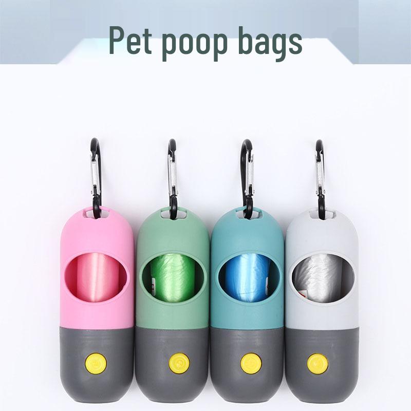 Multi-Functional LED Pet Waste Bag Dispenser for Cats & Dogs