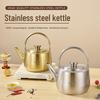 304 Stainless Steel Extra-Thick Kettle for Gas and Induction Cookers, Restaurant Tea and Soup Pot