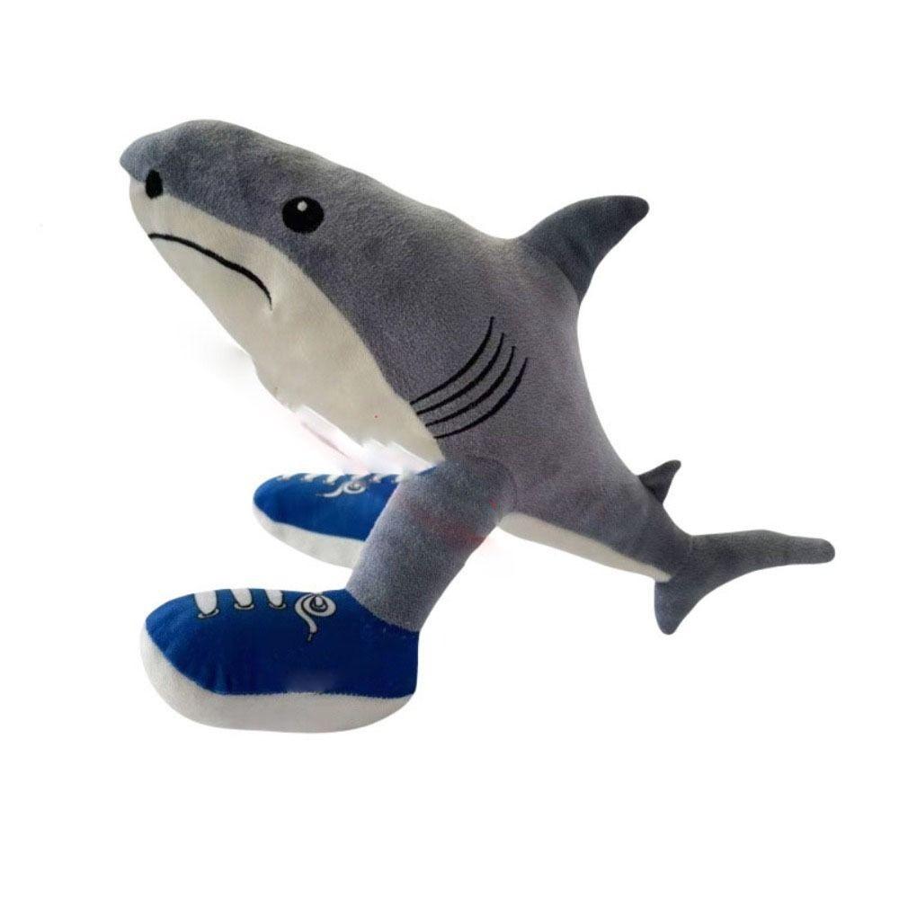 Animal Cartoon Tungtungtungsahur Plush Toy PP Cotton Stuffed Tralalelotralala Plush Doll Cute Soft Shark Plush Toy