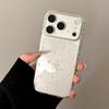 Transparent White Star Phone Case Compatible with iPhone 16, iPhone 17, and iPhone 17 Pro Max