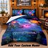 League of Legends Custom Name 3Pcs Bedding Set 1 Bed Sheet 2 Pillowcases Bedroom Home Decor
