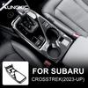 Carbon Fiber Gear Shift Collar for Subaru Crosstrek 2024 Impreza 2024 RHD LHD