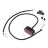 Taillight Safety Warning Brake Stoplight Flashing Light For Xiaomi M365/Pro Electric Scooter Rear Tail Light Cable Buckle Parts
