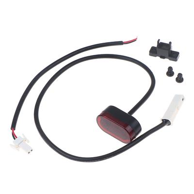 Taillight Safety Warning Brake Stoplight Flashing Light For Xiaomi M365/Pro Electric Scooter Rear Tail Light Cable Buckle Parts