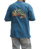 Improves Casual NEVSURF Morning Glow Short Sleeve T-Shirt, Men's, Dark Blue
