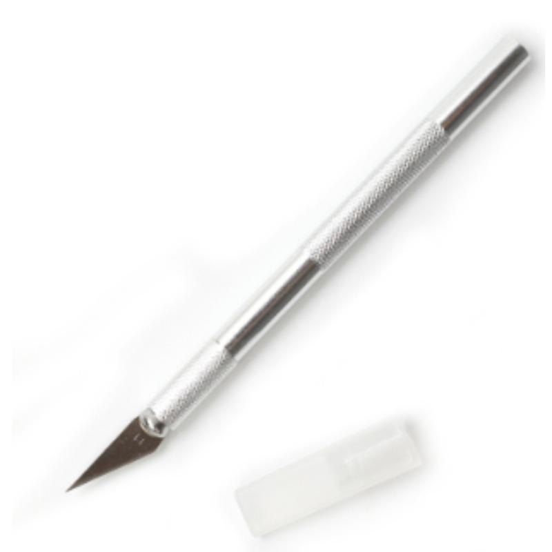 DIY Aluminum Alloy Hand Carving Knife Precision Art Tool for Model Making Paper Cutting, Handcrafts Ideal Craft Accessory