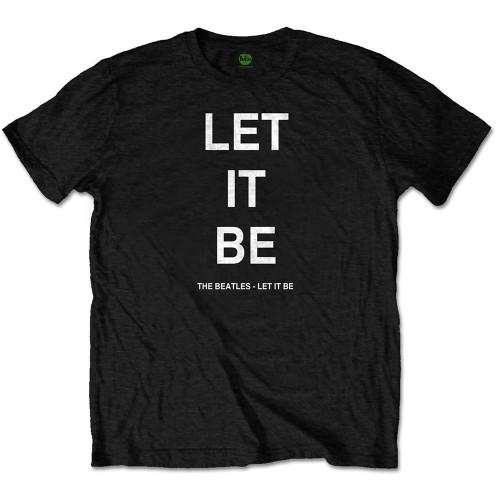 The Beatles Unisex-T-Shirt mit „Let It Be Back“-Aufdruck für Erwachsene