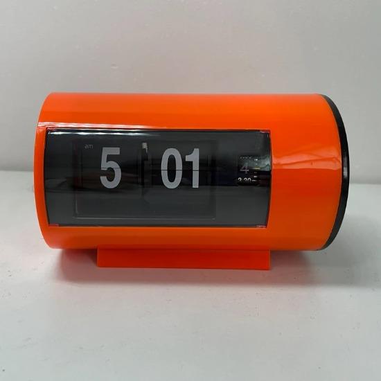 Retro Table Clock Auto Flip Clock 12 Hours AM/ PM Format Display Timepiece Desk Clock Flip Page Turning  Clocks