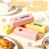 Giocattolo Antistress Morbido Elastico a Forma di Bastoncino di Burro/Formaggio Gioco Decompressione Divertente Scherzo Giocattolo da Spremere per Ansia