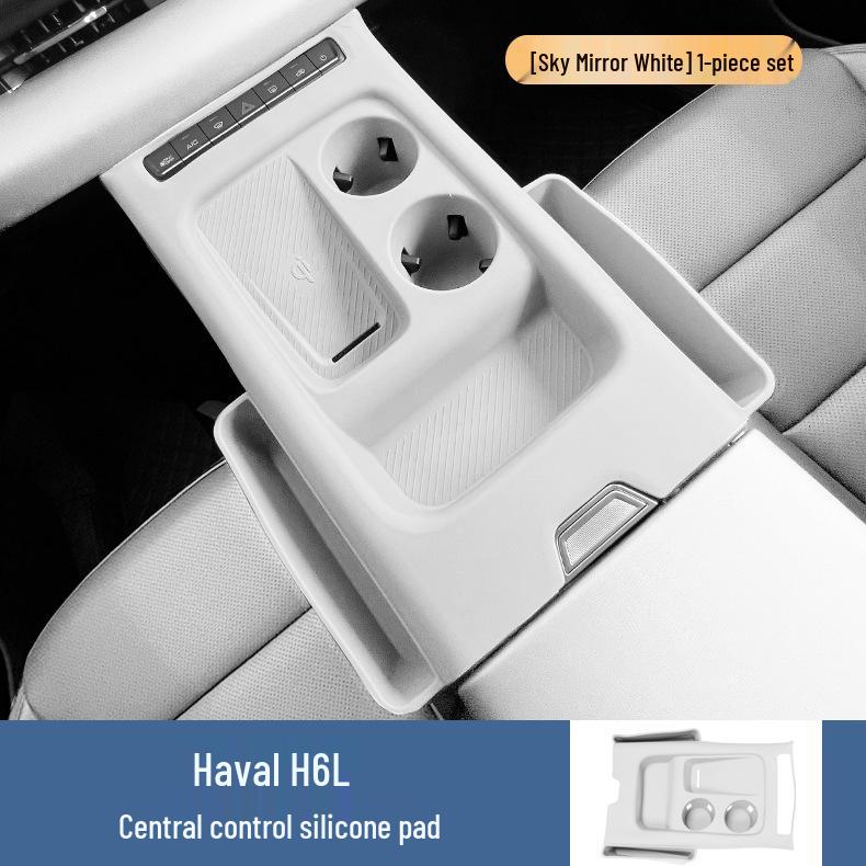 Haval H6L Gear Shift Wireless Charging Anti-slip Silicone Mat & Cup Holder Insert
