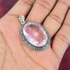 Pink Kunzite Pendant Gemstone Jewelry, 925 Solid Sterling Silver Pendant, Handmade Jewelry Birthstone Pendant, Gift For Him
