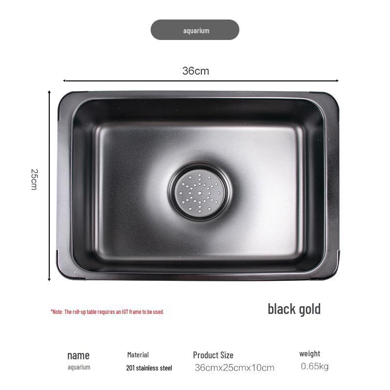 Portable Aluminum 4-in-1 BBQ Camping Table & Chair Set