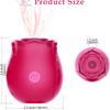 Powerful Gentle Sucking-Rose Vibrator Toy for Women Vacuum Stimulator Oral Nipple Clit Sucker Female Sex Toys Goods for Adults