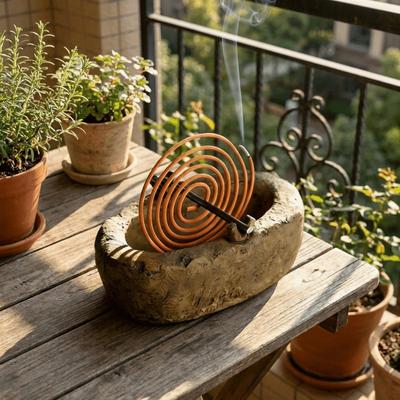 Resin Mosquito Coil Tray Imitation Stone Ash Catcher Home Decor Coil Holder  Meditation Space
