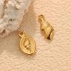 European & American Ocean Series Seashell Stainless Steel Plated Jewelry: DIY Fashion Bracelets, Earrings & Necklace Accessories