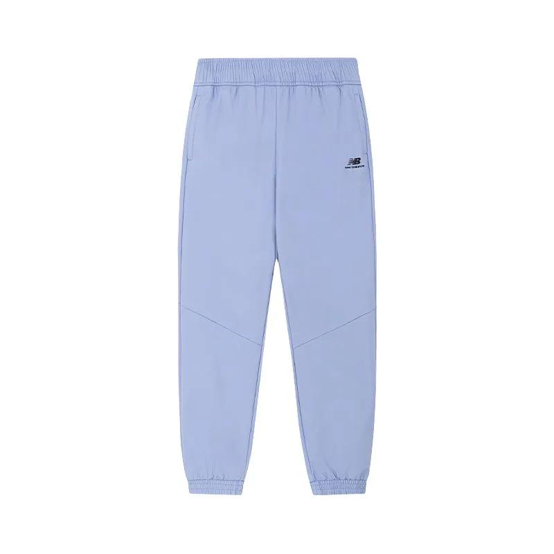 New Balance Knitted Sweatpants Unisex Light Blue Moderate Cuffed Pants (Unisex) Knitted Sweatpants 5TC44713 LBL