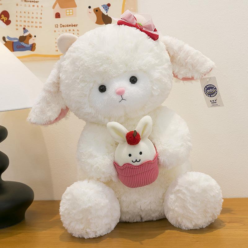 Super Cute Cake Comfortable Little Lamb Plush Toy Wedding Throws Girls Birthday Gift Skirt Sheep Home Decorations