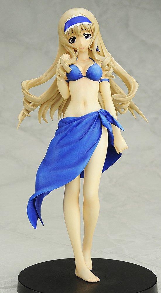 IS Cecilia Alcott Swimsuit Scale PVC Painted Finished [Infinite Stratos] Ver. (1/8 Product)