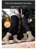 Men's Winter Adventure High-Top Combat Boots - Large Size, Warm, Outdoor Desert & Mountaineering