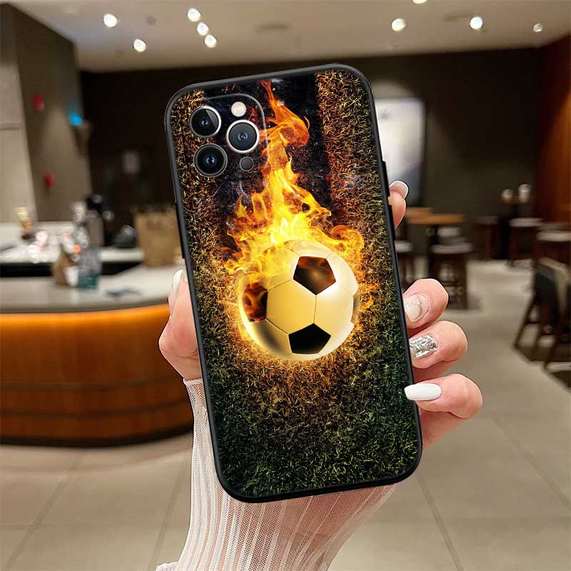 RE30 Football Soccer New High-End Shell Phone Case for OPPO A3 Pro A72 A74 A76 A77 A77S A78 A79 A94 A95 A18 A40M A58