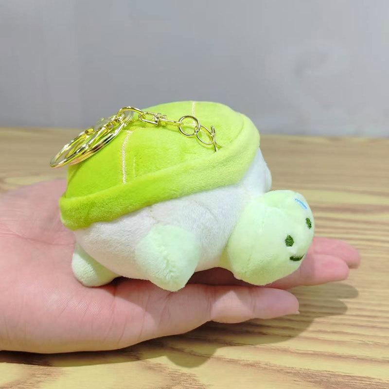Cartoon Cute Turtle Doll Plush Toy Bag Keychain Pendant Cute Turtle Doll Gift