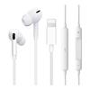 Earphones, Wired, for iPhone, MFi Certified Product, Deep Bass, Microphone Included, Volume Adjustment Compatible, HiFi Sound Quality, Comfortable