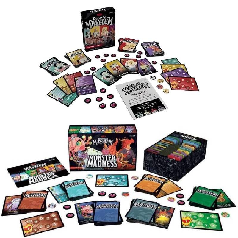 Exciting Dungeon Mayhem Strategy Game With Colorful Monsters For Family Fun