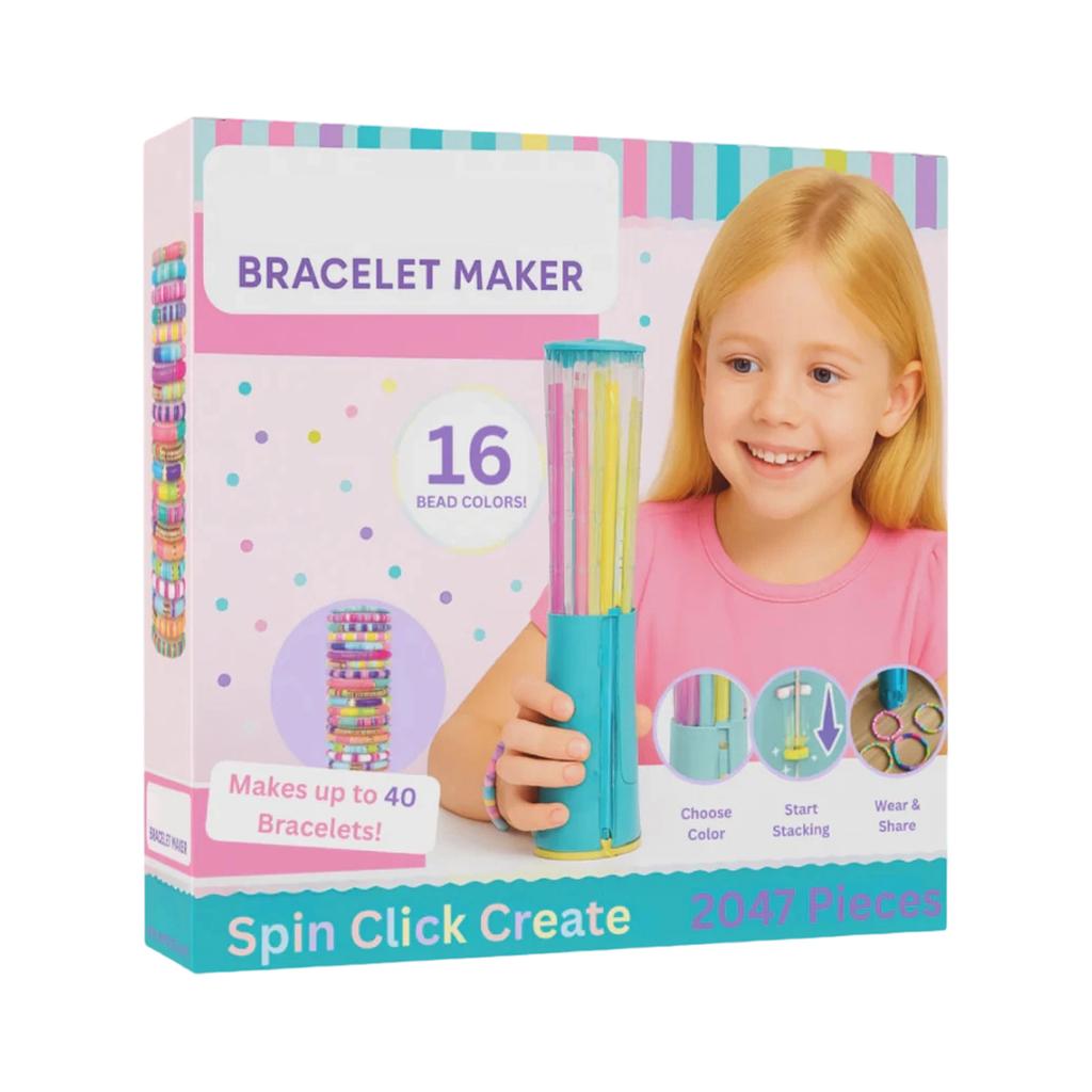 Bracelet Maker Kit – Auto Beading Tool With For Girls Kids Jewelry Craft