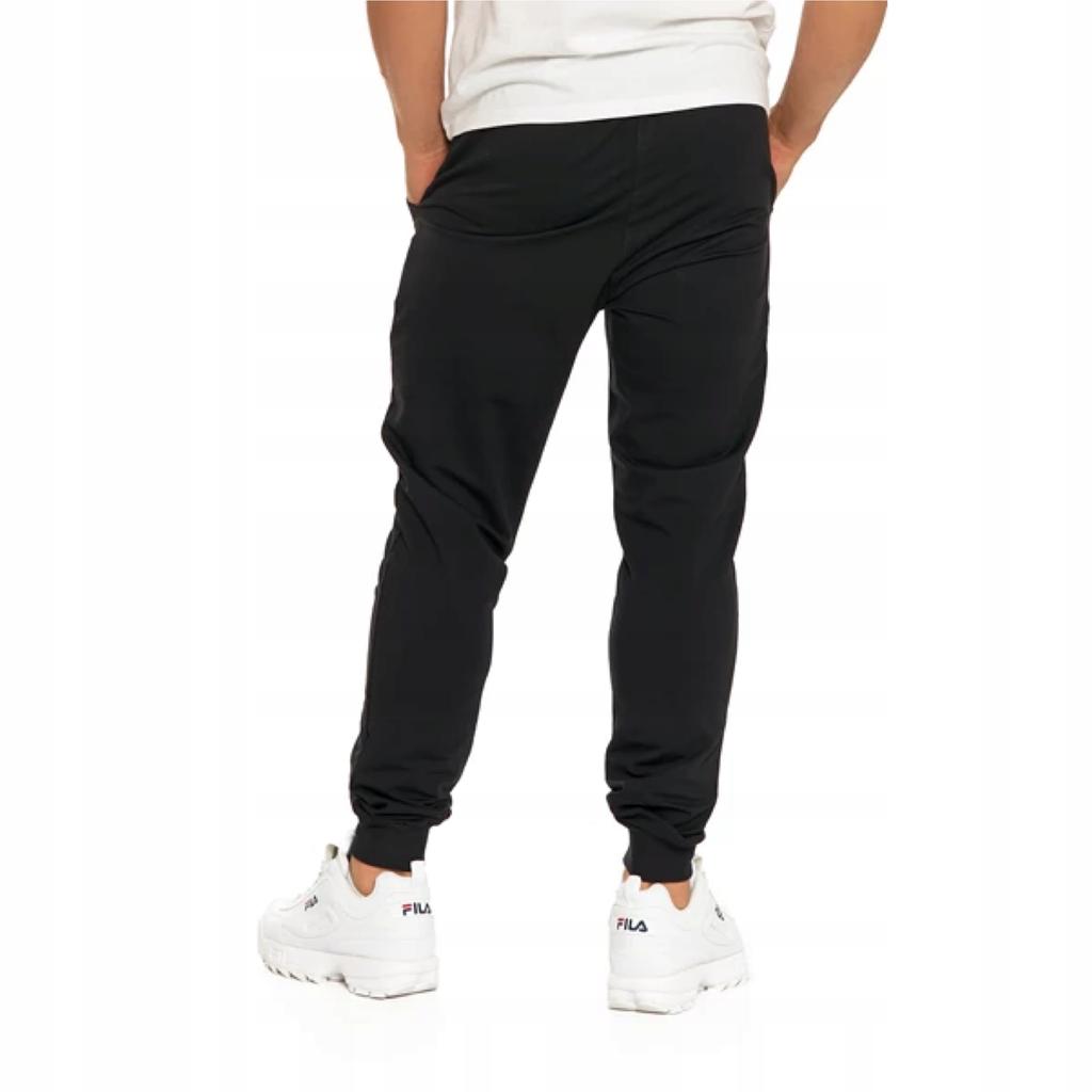 Men's Cotton Tracksuit Pants MORAJ XL Black