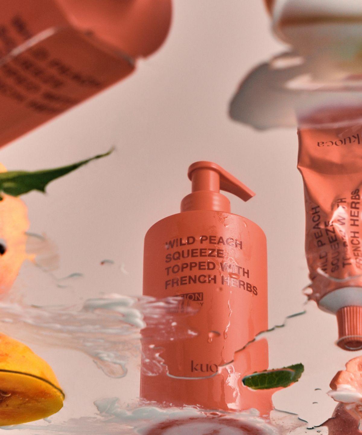 [3-Piece Set] Wild Peach Hand & Body Wash + Lotion + Hand Cream