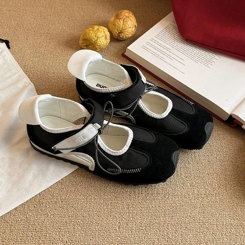 Women Loafers Sport Shoes Flats Sneakers Casual Sandals 2025 Summer New Fashion Running Shoes Retro Ballet Walking Mujer