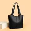 Damen Minimalistische Tragetasche, Schultertasche mit großem Fassungsvermögen, Retro Tragetasche, Damenhandtasche, Modische Alltags-Schultertasche