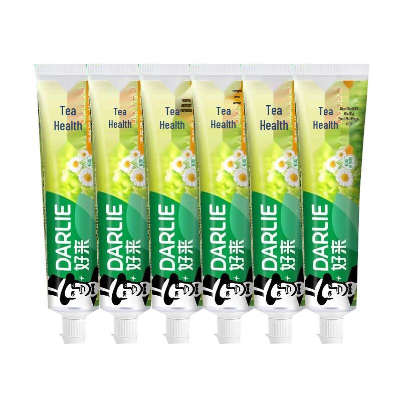 Darlie Tea Care Chrysanthemum Longjing Toothpaste 140g x 6-Pack