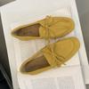 Fashion AIYUQI Women's Beanie Shoes British Style 2025 New New Retro Flat Shoes Female Large Size Slip-on Loafers For Women