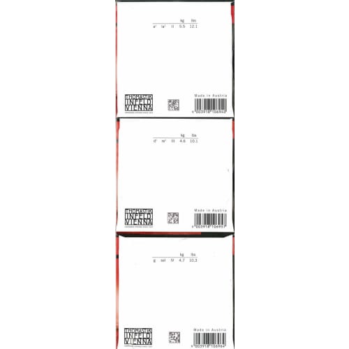 THOMASTIK INFELD RED 4/4 Violin Strings A, D, G Set