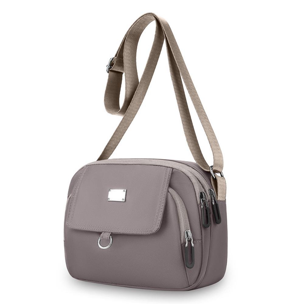 Multi-pocket Mobile Phone Shoulder Bag Large Capacity Women Oxford Messenger Bag  Travel